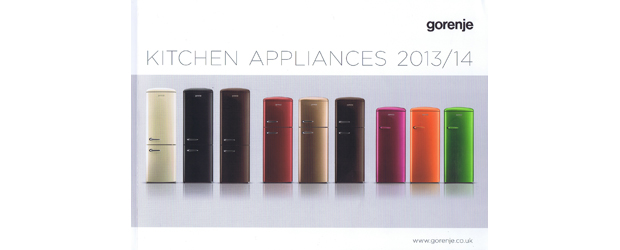 Gorenje introduces a new kitchen appliance product brochure 2013/2014